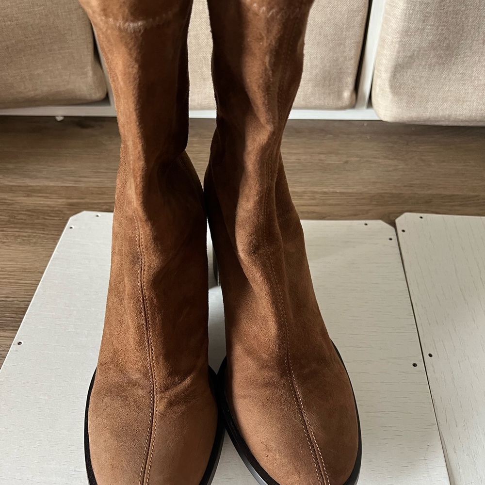 H&M Brown Ankle Booties for Women